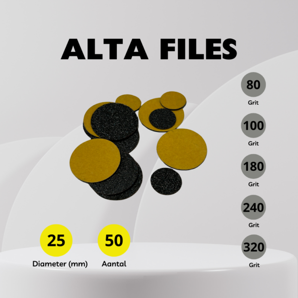 ALTA pedicure disc L files (50 stuks)