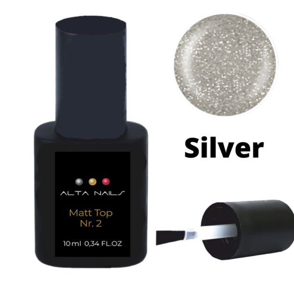 Top Matt Nr. 2 (zilver)
