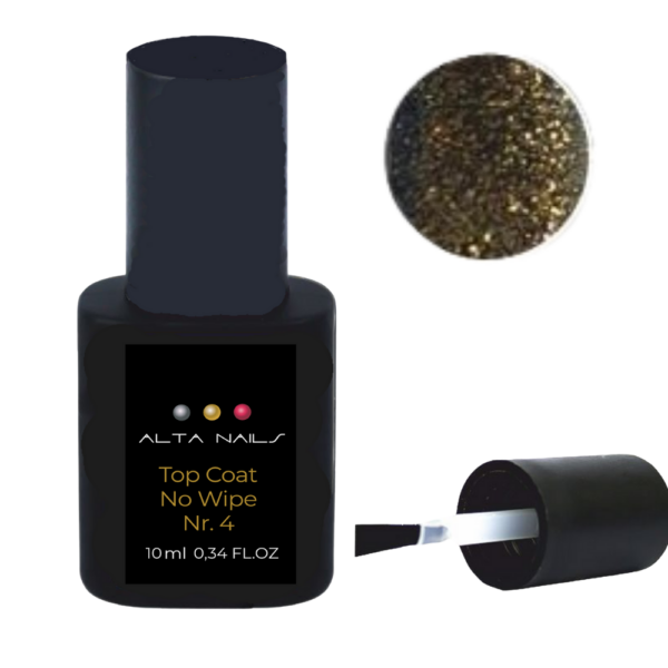 Top Coat no Wipe Nr. 3 (met shimmer)