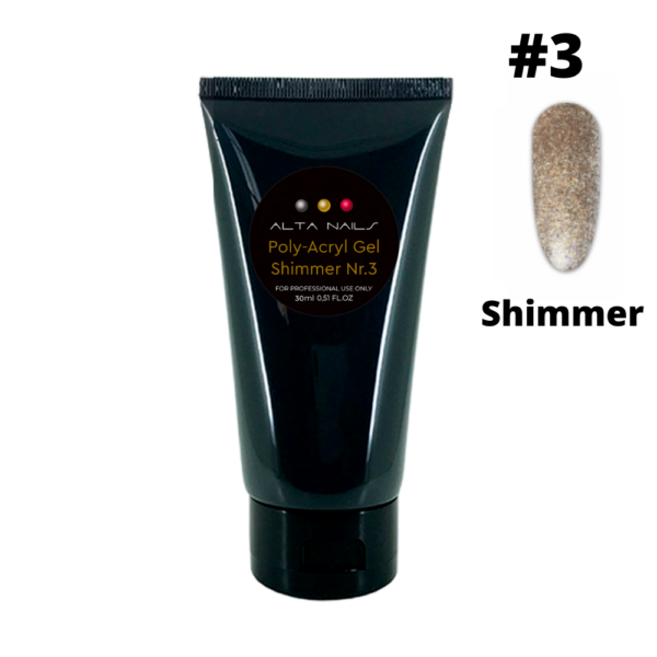 Poly-Acryl Gel Nr. 3 (Shimmer)