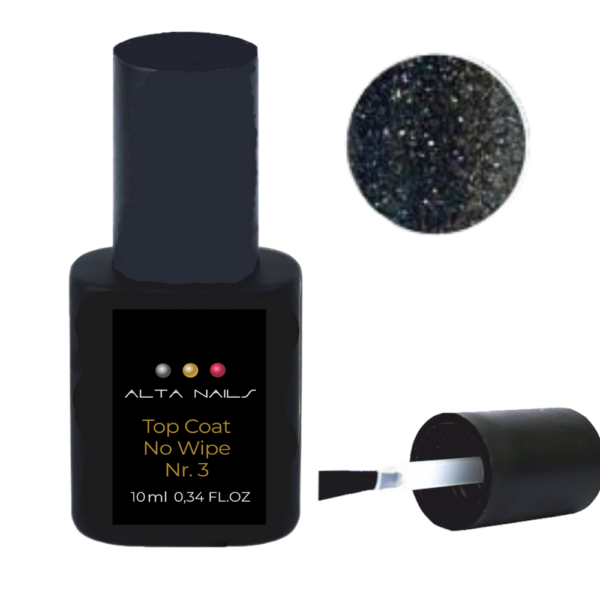 Top Coat no Wipe Nr. 4 (met shimmer)