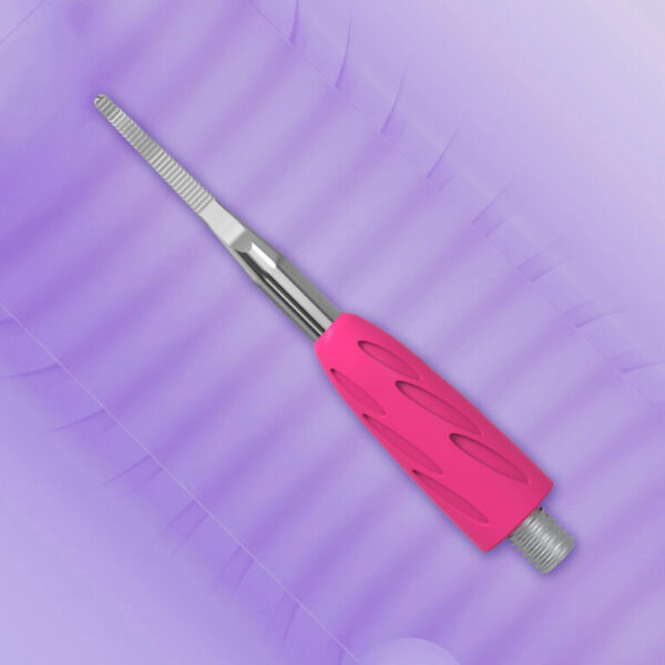Staleks Working part of the pusher Combo UNIQ 37 toenail file with a bent end