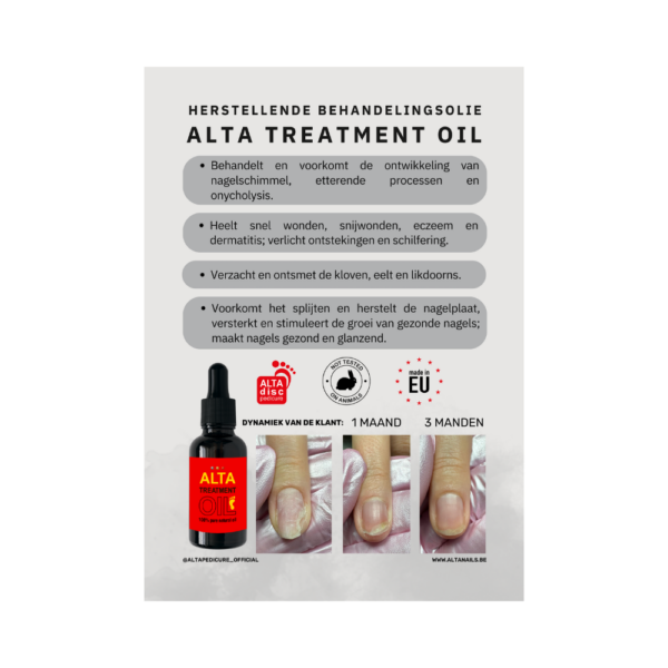 poster (A3) ALTA TREATMENT OIL